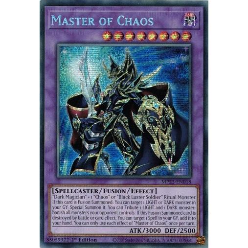 遊戯王　マスターオブカオス　プリズマ PSA10鑑定済〕超魔導戦士マスターオブカオス【プリズマティック