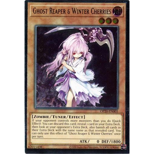 遊戯王 - 遊戯王　浮幽さくら　英語　レリーフ　OP20-EN001 コナミデジタルエンタテインメント 遊戯王 英語(北米版) OP20