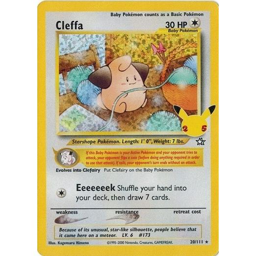 ポケモンカード 111 ピィ Cleffa 海外版 Pm25cc 0 111 トレカ道 通販 Yahoo ショッピング