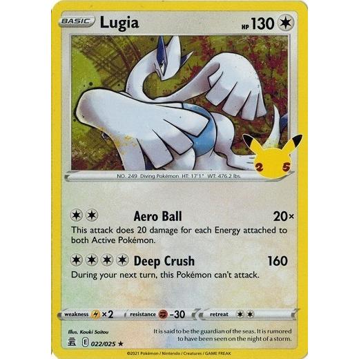 ポケモンカードゲーム ポケモンカード 022/025 ルギア/Lugia【海外版】 : トレカ道 - 通販 - Yahoo!ショッピング ポケモンカードゲーム ポケモンカード 022/025 ルギア/Lugia【海外版】 : トレカ道 - 通販 - Yahoo!ショッピング