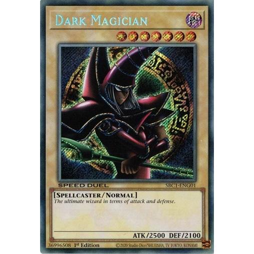 KONAMI - 遊戯王 DARK MAGICIAN 英語版　ブラマジ　シークレット コナミデジタルエンタテインメント ブラック・マジシャン/Dark