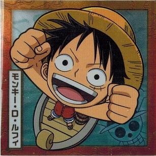 卓抜 ワンピース Sw1 17 モンキー D ルフィ 東の海 大海賊シールウエハース