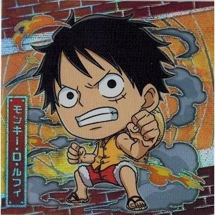 1年保証 ワンピース Sw2 07 モンキー D ルフィ マリンフォード スーパーレア 大海賊シールウエハース Log 2