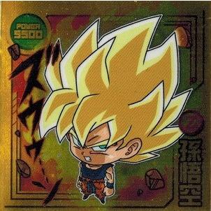 ドラゴンボールZ孫悟空　ウエハウス BANDAI（バンダイ） ドラゴンボール 超戦士シールウエハースZ W11-18