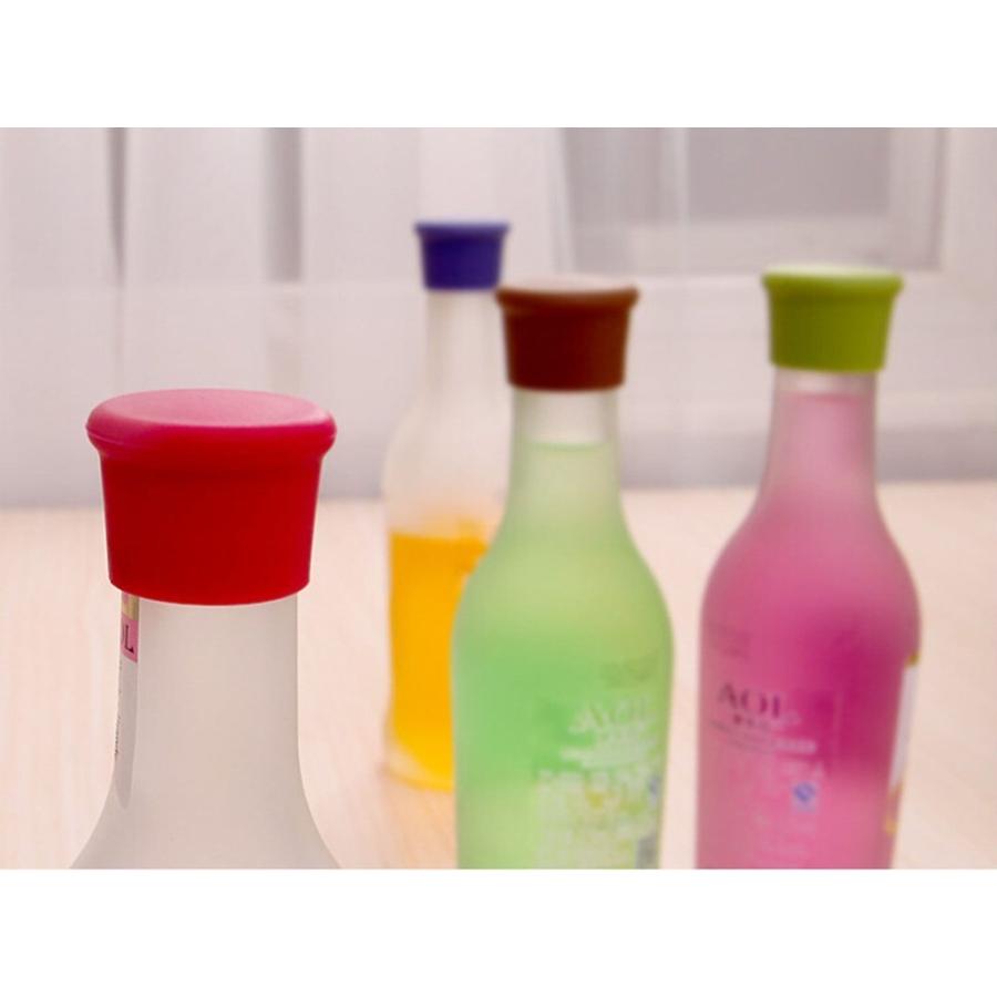【メール便送料無料】ワインキャップ 5個セット ボトルキャップ ワインストッパー ワインキーパー 蓋 飲みかけ 保存 | ブランド登録なし | 02