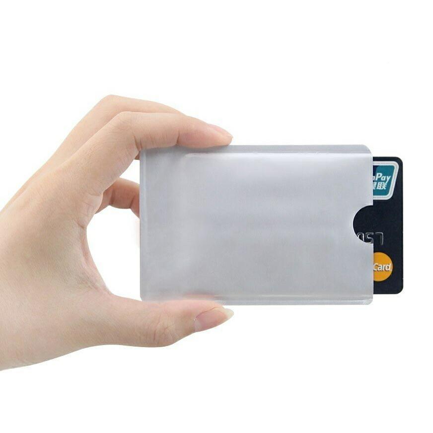 2枚セット スキミング防止 カードケース スリーブ タイプ クレジットカード suica IDカード 磁気データ保護　海外旅行　RFID 不正使用防止  ポイント消化｜torekagu