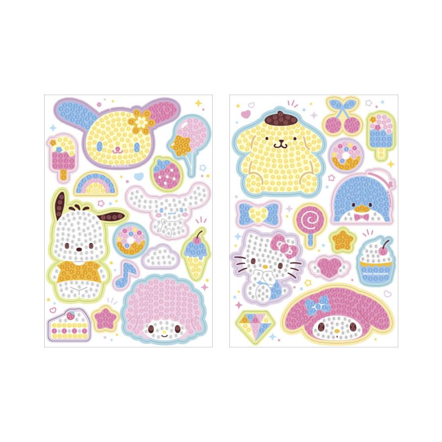 在庫あり】サンリオ sanrio ダイヤモンドアートシールキット ミックス