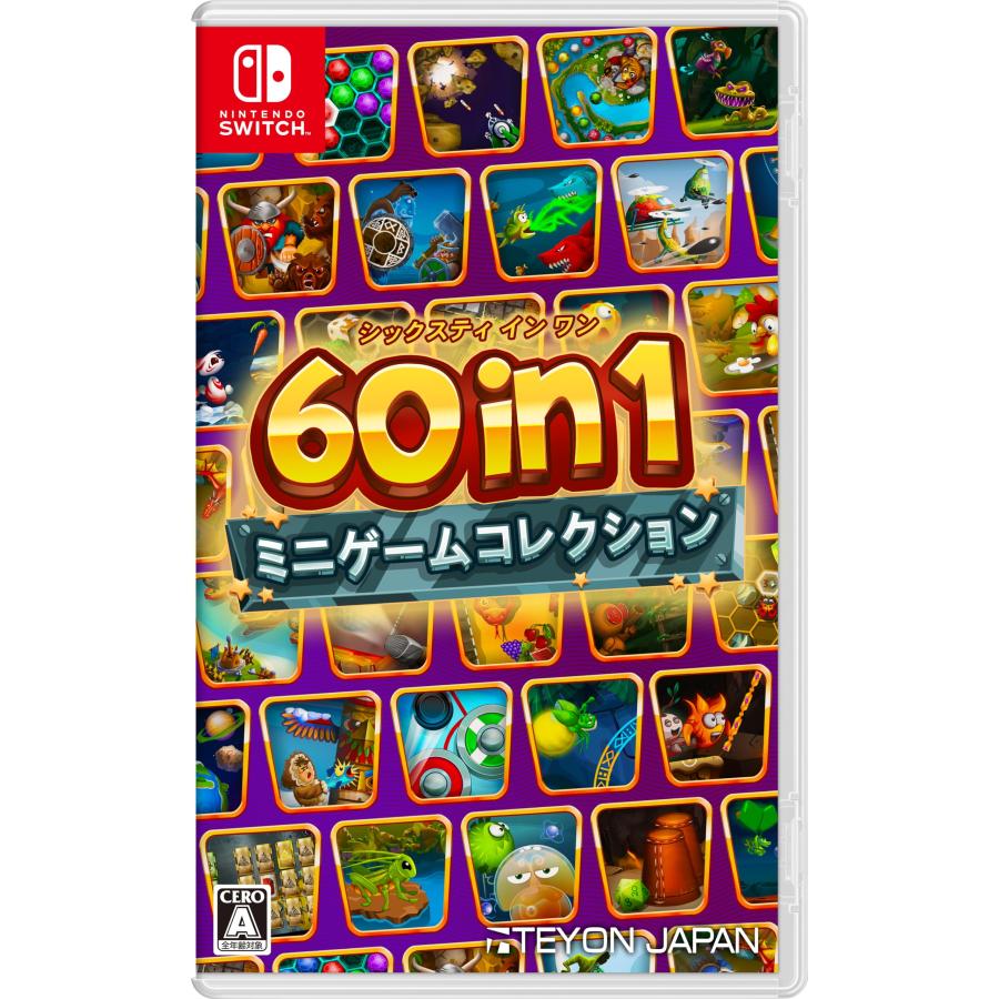 新品 Nintendo Switch 60 in 1 ミニゲームコレクション : トレネコ 