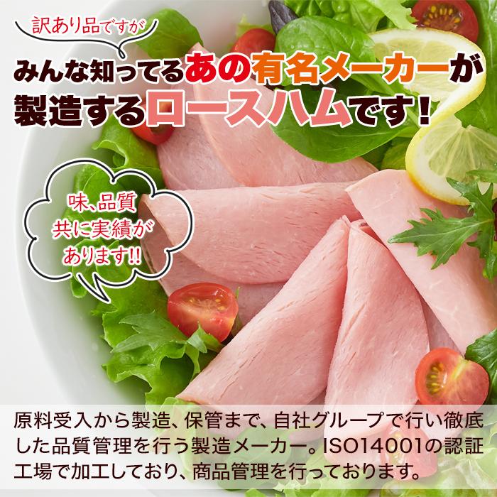 賞味期限2025年1月8日 訳あり ロースハム 切り落とし ハム ロース 1kg プレミアム |  | 04