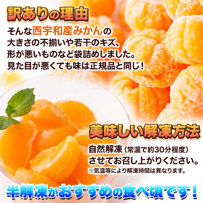 タイムセール!! 皮むき不要で食べやすくシャリっと美味しい!!【訳アリ】皮むき冷凍みかん500g 冷凍A 爆買 |  | 05