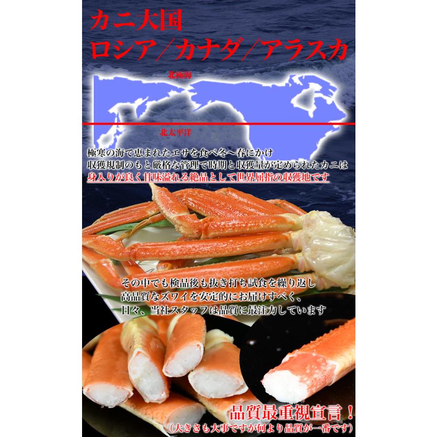 在庫限りの大放出 ズワイガニ 脚 3kg前後 9〜12肩前後 折れ 訳あり訳有 カニ 蟹 ずわいがに 大容量 業務用 ボイル 冷凍｜toretate｜02