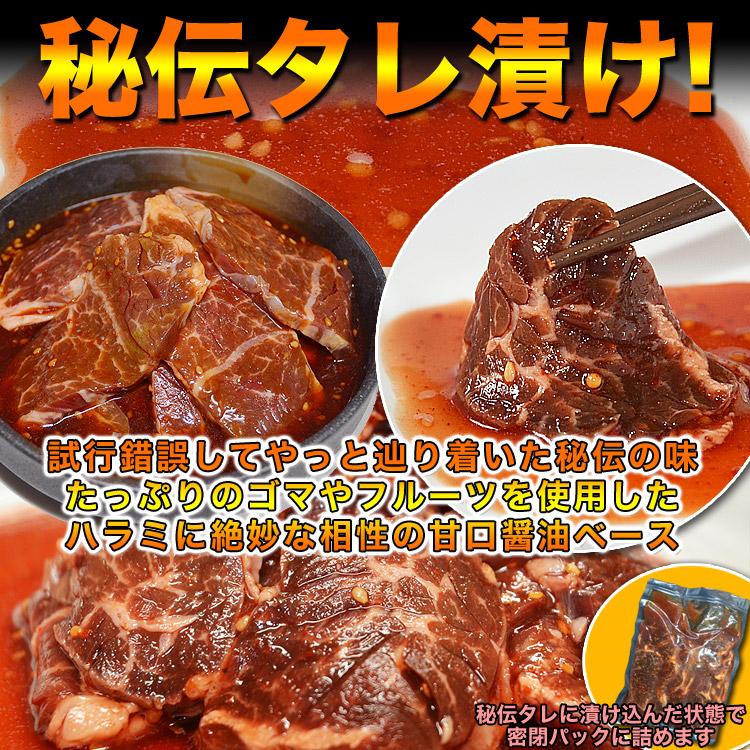 600g タレ込み 牛ハラミ サガリ 厚切り 味付き 2個以上から注文数に応じオマケ付き 焼肉 BBQ バーベキュー 野菜炒め 弁当 |  | 06