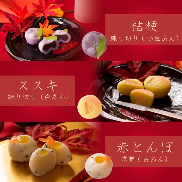 風味絶佳 和菓子 ギフト 詰め合わせ 秋季限定 四季の十二撰 ひとくち上
