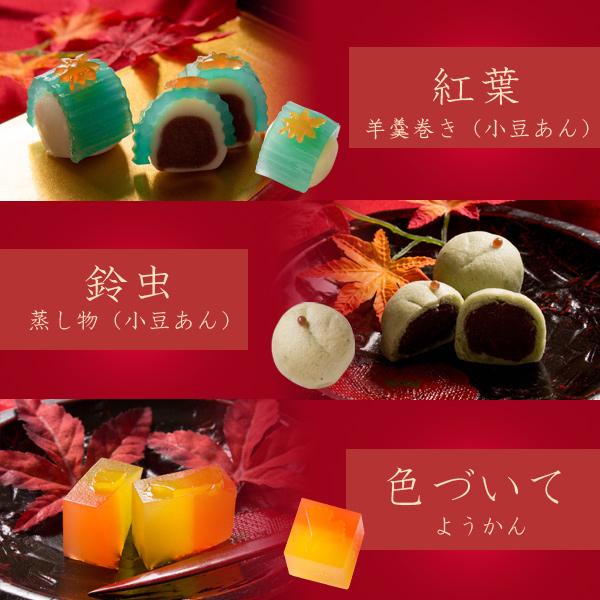風味絶佳 和菓子 ギフト 詰め合わせ 秋季限定 四季の十二撰 ひとくち上