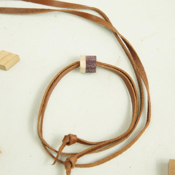 白谷工房 寄木のラウンドペンダント 寄木細工 アクセサリー プレゼント ギフト 送料無料の画像