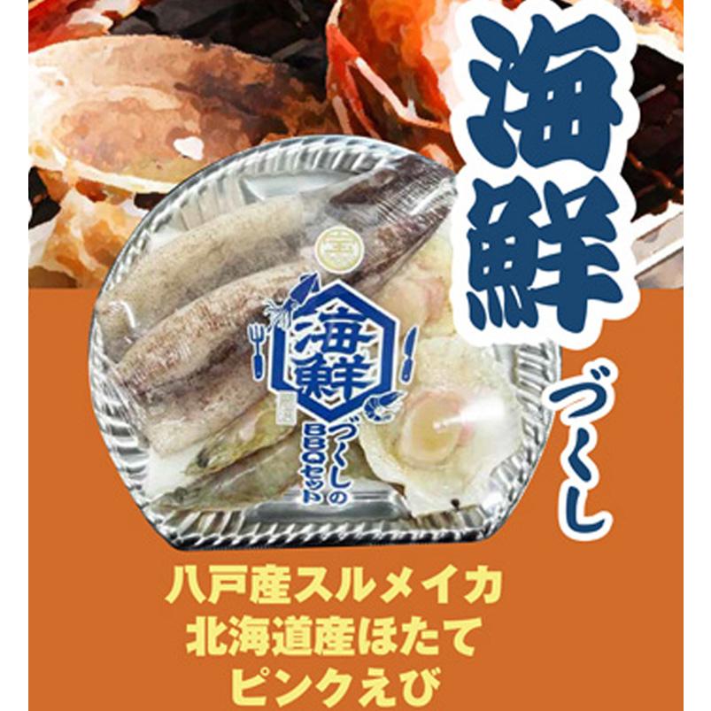 宝成食品　海鮮づくしBBQ（バーベキュー）セット　クール冷凍便　※包装不可商品 | 