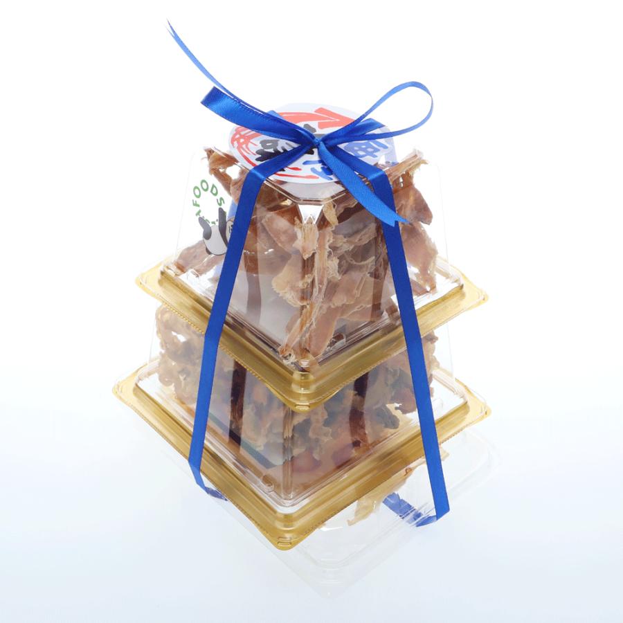 あたりめ・焼きえいひれ・焼ひも珍味3点セット ※リボンの色はおまかせになります。 | 