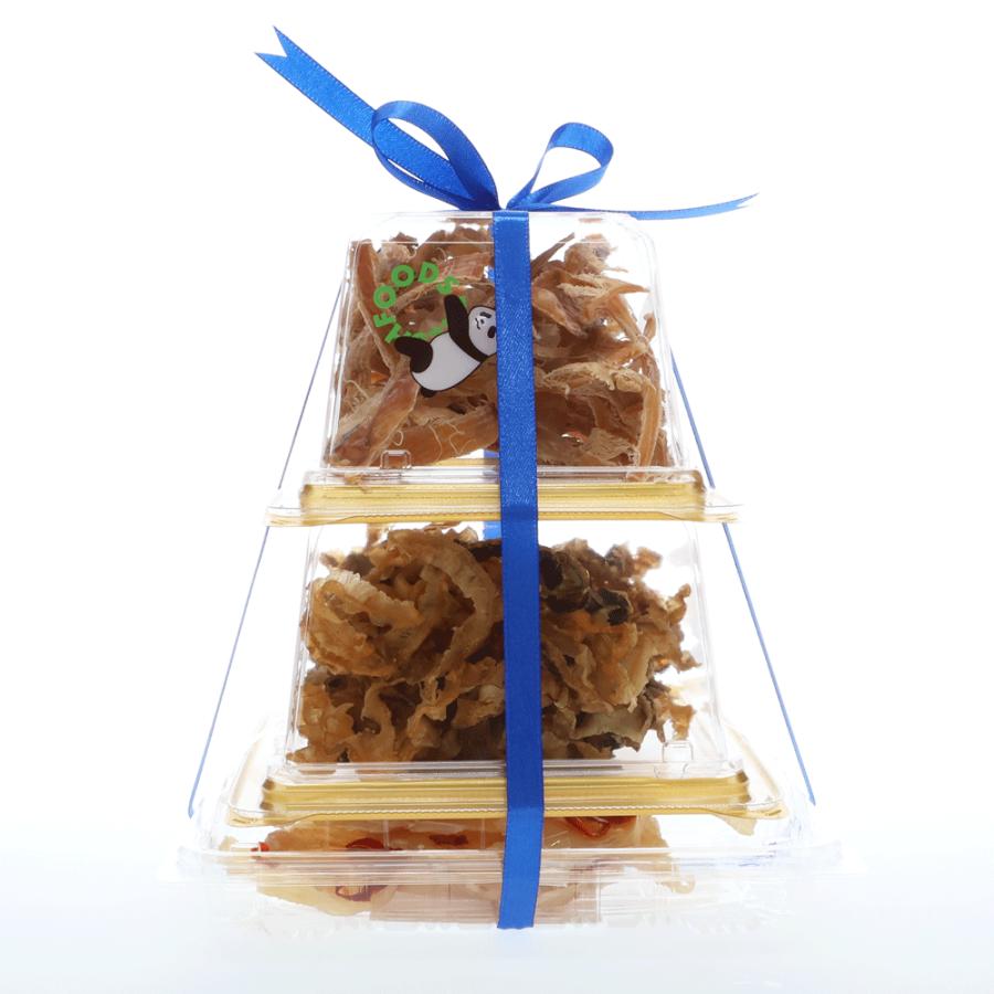 あたりめ・焼きえいひれ・焼ひも珍味3点セット ※リボンの色はおまかせになります。 |  | 01