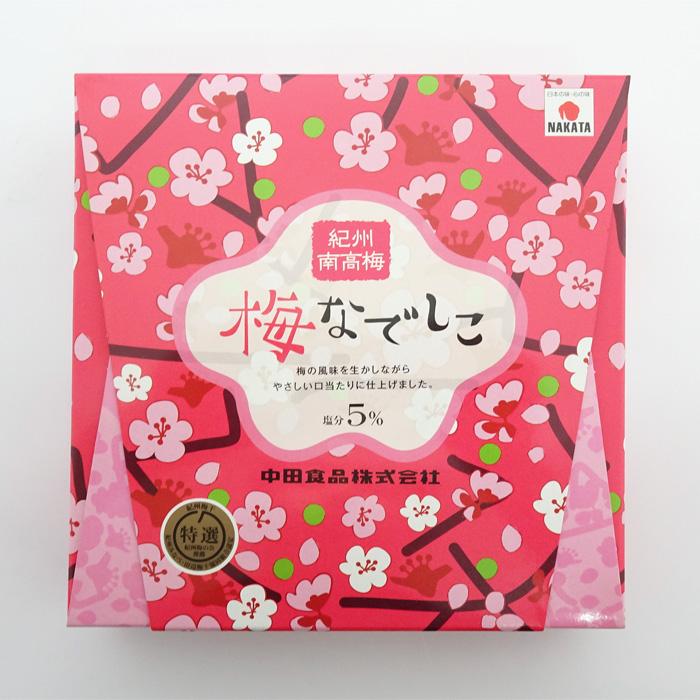 中田食品 紀州南高梅 梅なでしこ 210g（塩分5％） ※箱入り : とれとれ