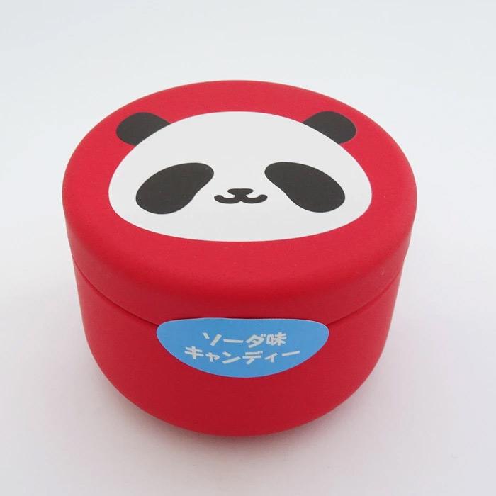 和歌山パンダフェイスプチ缶キャンディ ソーダ味 包装不可 白浜パンダ