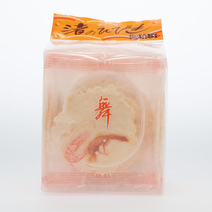渚のひびき　舞　えびせんべい（1枚×12袋）※包装不可商品 | 