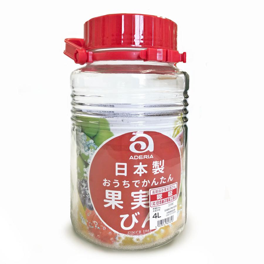 でおすすめアイテム 日本製 果実酒びん ４リットル瓶 Riosmauricio Com