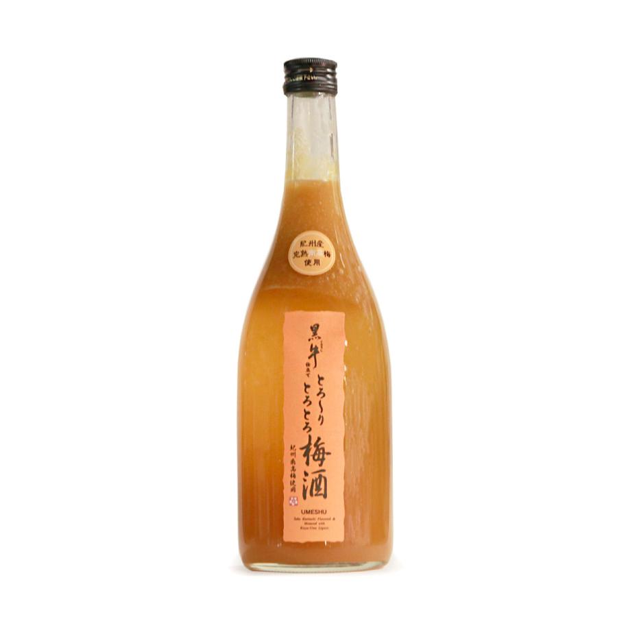 名手酒造店 黒牛仕立てのとろーりとろとろ梅酒 720ml : とれとれ市場