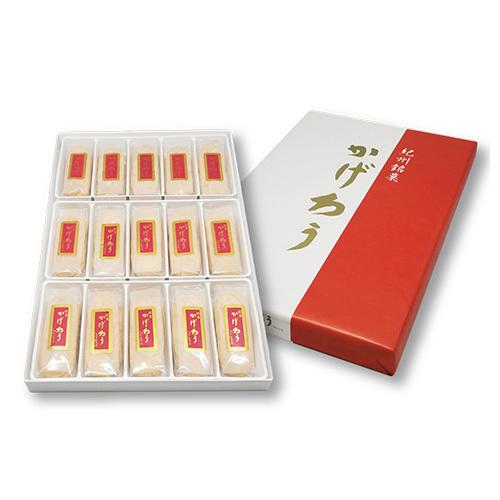 福菱 かげろう　15個入　包装済商品　白浜銘菓　和歌山　お土産　お菓子　定番　ギフト　個包装 | 