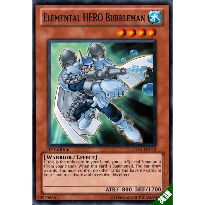 E・HERO バブルマン 【英】【LCGX-EN012】【N】_ : トレカ E・HERO バブルマン 【英】【LCGX-EN012】【N】_ : トレカ
