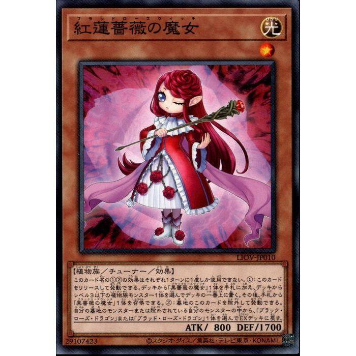 紅蓮薔薇の魔女 【LIOV-JP010】【N】_ : トレカのツボ ヤフー店