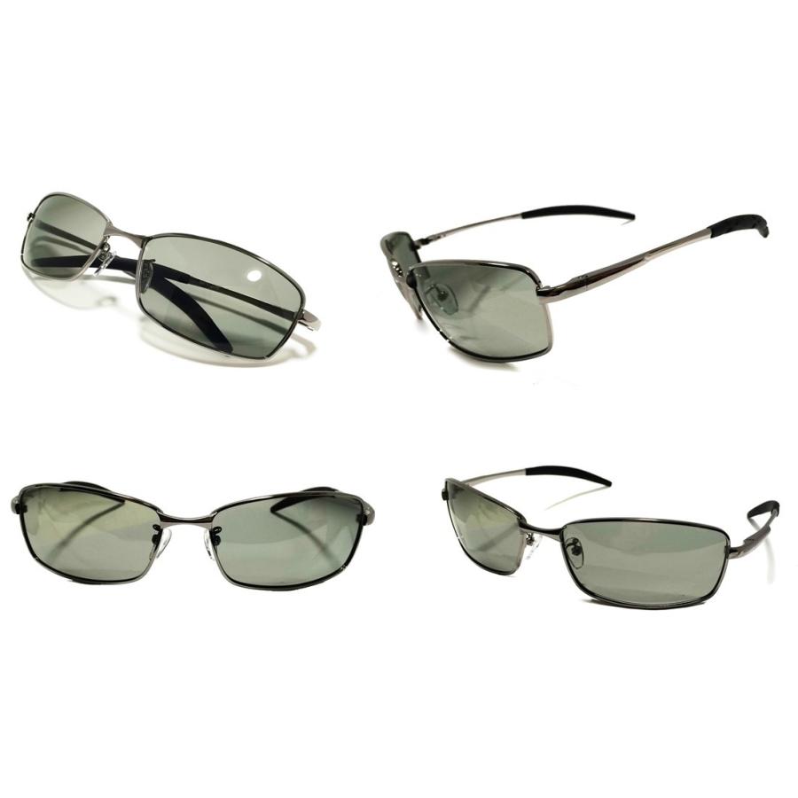 サングラス スポーツサングラス 調光 偏光 ブルーライト UV