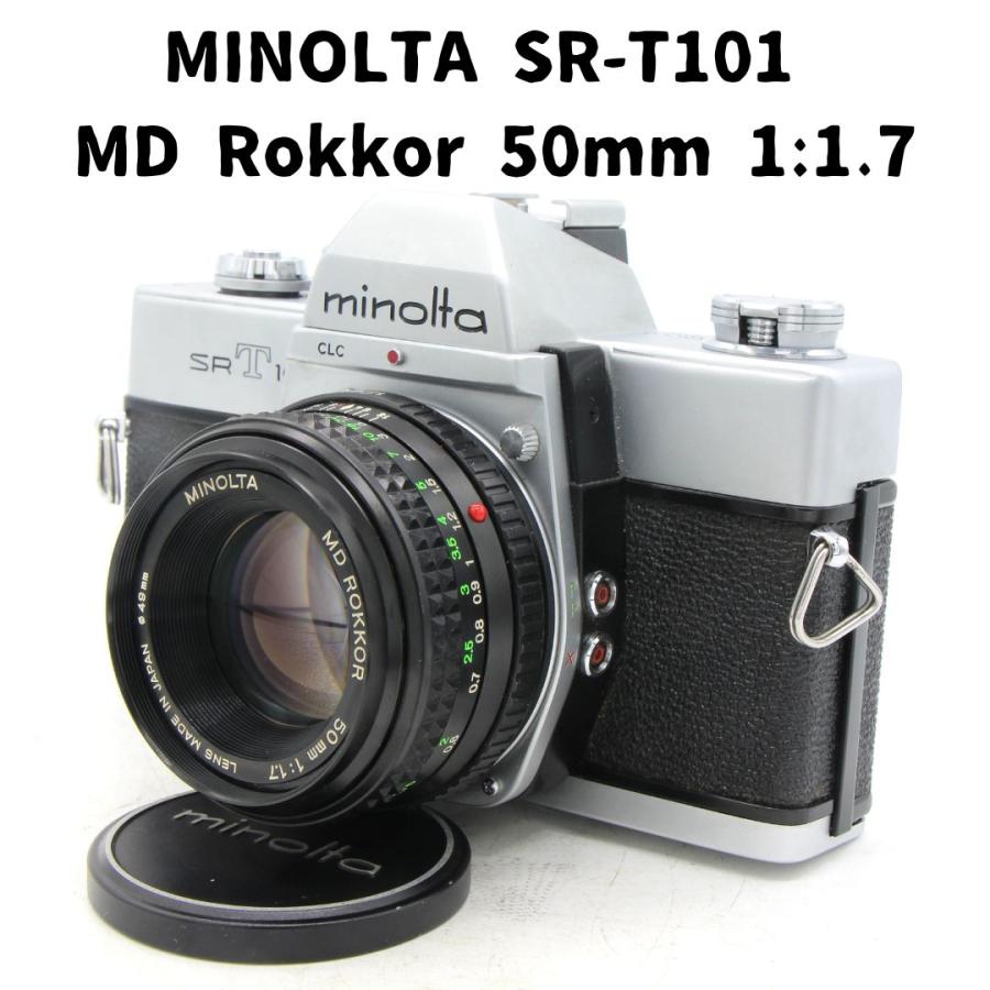 Minolta SR-T101 + MD Rokkor 50mm f1.7 整備済 : 2397551-5511416