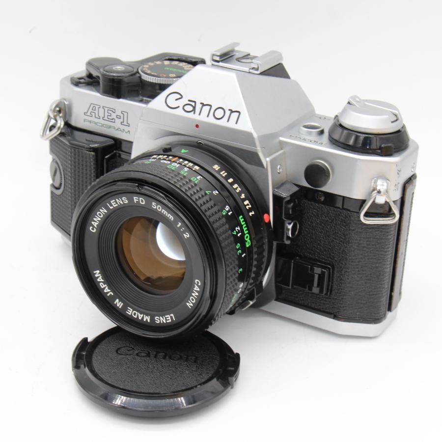整備済】Canon AE-1 プログラム + New FD 50mm f2-
