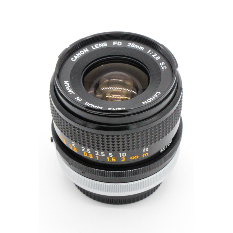 キヤノン Canon FD 28mm f2.8 S.C.#2050【付属品多数】 カメラ