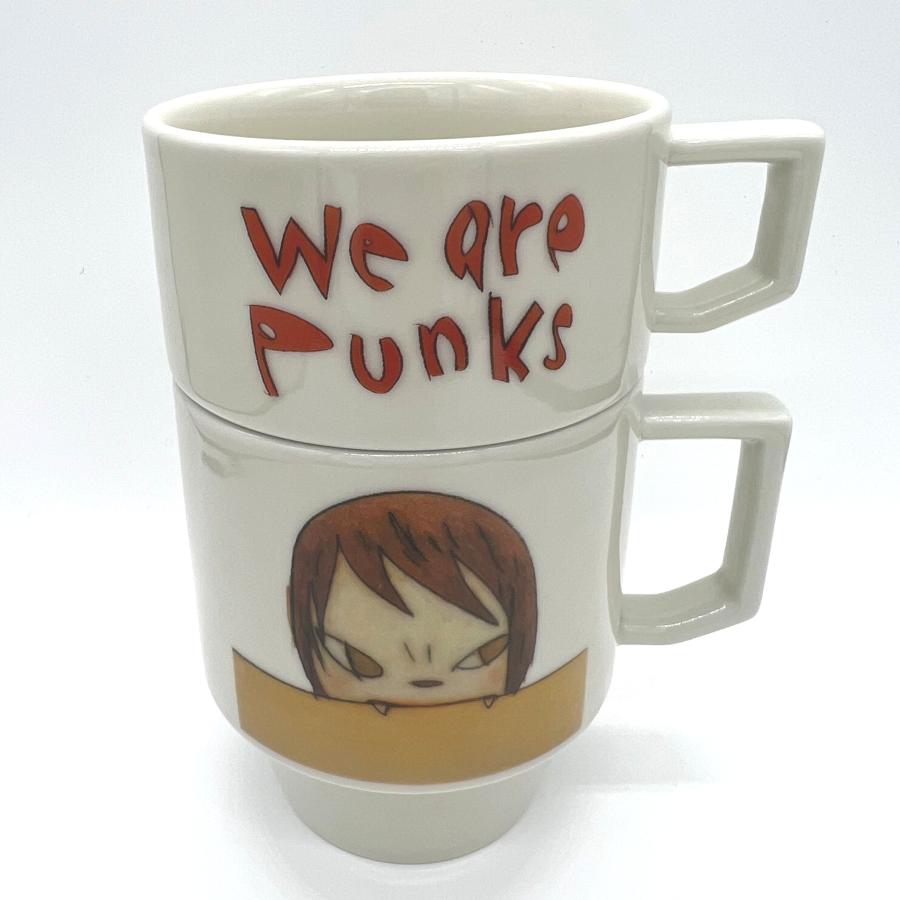 奈良美智 We Are Punks マグカップ大・小セット 波佐見焼 nara 奈良美智 We Are Punks マグカップ大・小セット 波佐見焼 nara