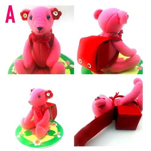 入学お祝い！手作り くまちゃんマスコット　 |  | 03