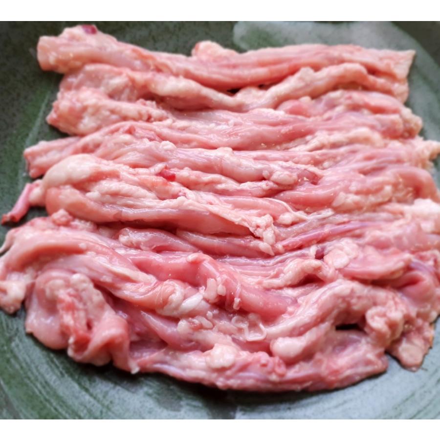 冷凍 国産合鴨肉 さえずり(食道）240ｇ 真空包装（急速凍結）ガチ中華！