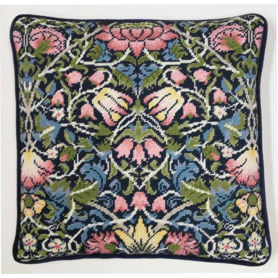 Bothy Threads アラス刺しゅう一揃いの道具 \"Bell Flower Tapestry\"" TAC5 (座布団約35珊角) ボシースレッズ 【外国で取り寄せ/納期40〜80日座標軸】" 楽器、手芸、コレクション-刺繍作成キット