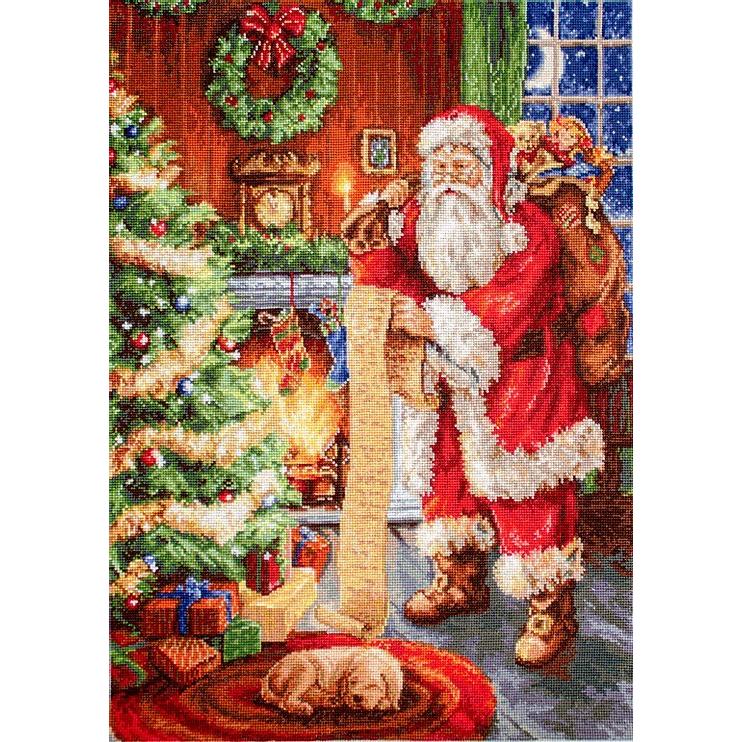 Luca-S クロスステッチ刺繍キット B578 "Santa Claus" (サンタクロース/クリスマス) 【海外取り寄せ/納期40〜80日程度】