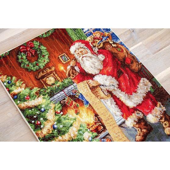 Luca-S クロスステッチ刺繍キット B578 "Santa Claus" (サンタクロース/クリスマス) 【海外取り寄せ/納期40〜80日程度】_2