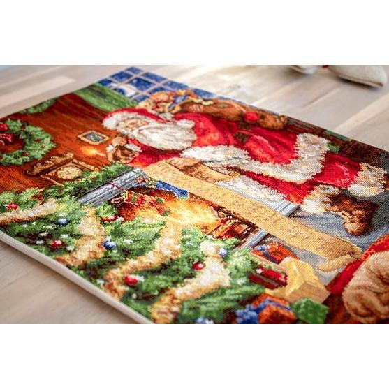 Luca-S クロスステッチ刺繍キット B578 "Santa Claus" (サンタクロース/クリスマス) 【海外取り寄せ/納期40〜80日程度】_5