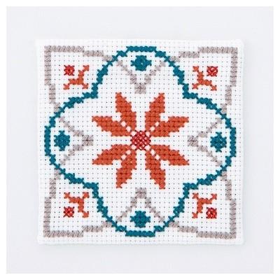 Olympus No 9076 コースター モロッカン クロスステッチ刺繍キット オリムパス マイスタイル Op9076 Hand Work とりい 通販 Yahoo ショッピング