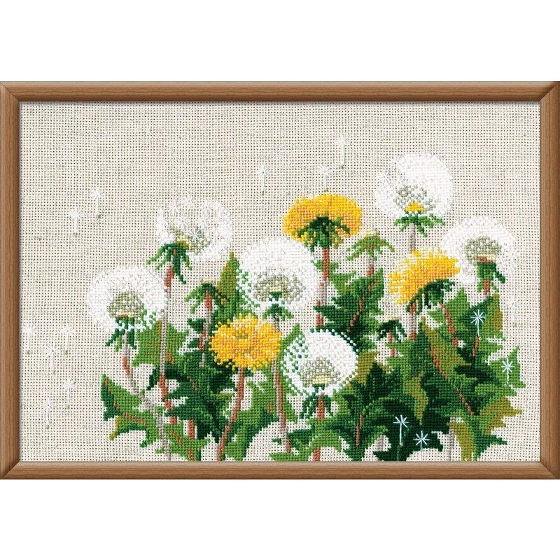 Riolisクロスステッチ刺繍キット No 807 Dandelions タンポポ 蒲公英 たんぽぽ 海外取り寄せ 納期30 60日程度 Riolis0807 Hand Work とりい 通販 Yahoo ショッピング