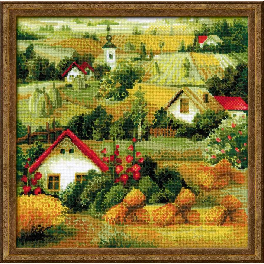 Riolisクロスステッチ刺繍キット No 1569 Serbian Landscape セルビアの風景 海外取り寄せ 納期30 60日程度 Riolis1569 Hand Work とりい 通販 Yahoo ショッピング