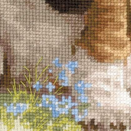 RIOLISクロスステッチ刺繍キット No.1578 "Basset Hound Puppy" (バセットハウンドドッグ 犬)  【海外取り寄せ/納期30〜60日程度】｜torii｜05