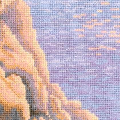 RIOLISクロスステッチ刺繍キット No.1645 \"Swallow's Nest\"(ツバメの巣城 ウクライナ) 【海外取り寄せ/納期30〜60日程度】の画像