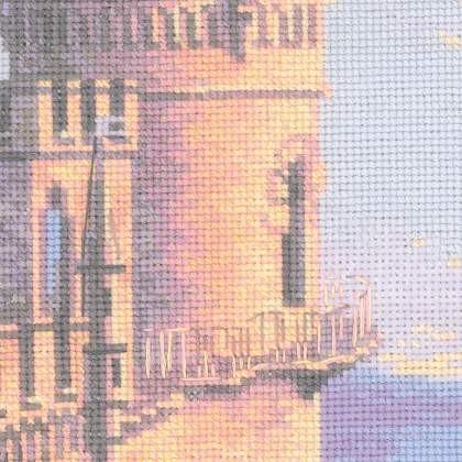RIOLISクロスステッチ刺繍キット No.1645 \"Swallow's Nest\"(ツバメの巣城 ウクライナ) 【海外取り寄せ/納期30〜60日程度】の画像