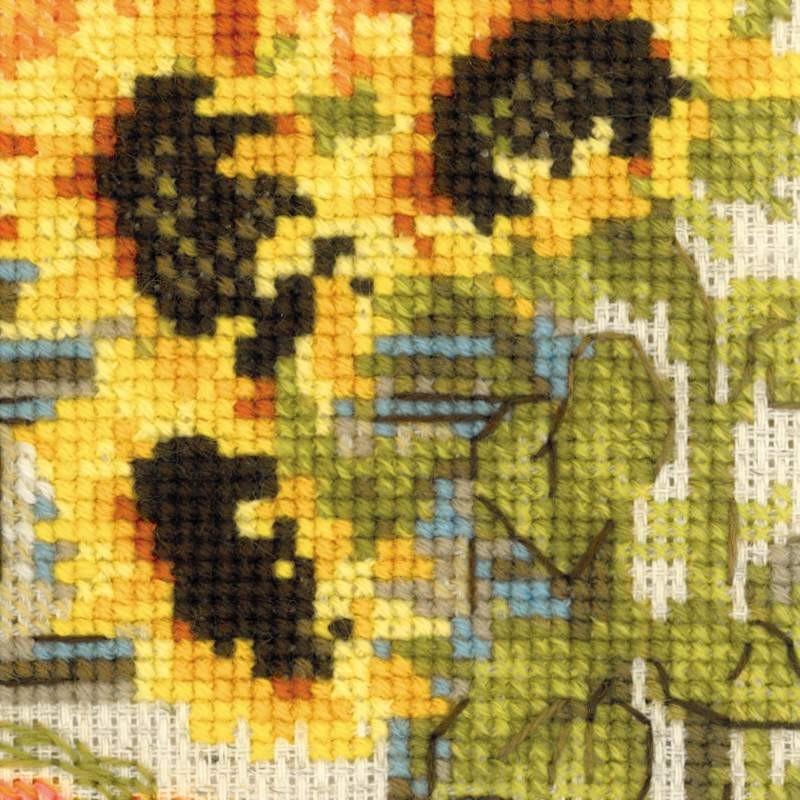 RIOLISクロスステッチ刺繍キット No.1657 "Cottage Garden. Autumn" (コテージガーデンの秋) 【海外取り寄せ/納期30〜60日程度】｜torii｜08