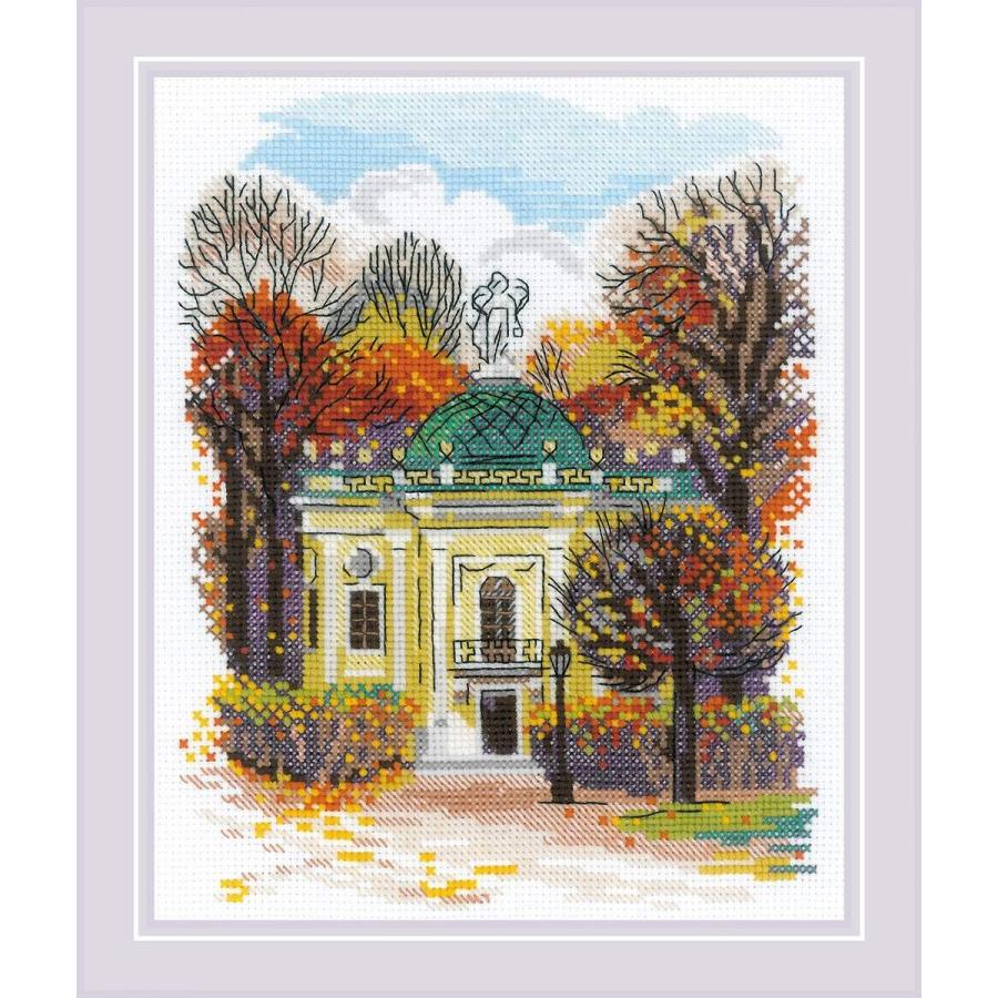 Riolisクロスステッチ刺繍キット No 1760 Kuskovo Hermitage ロシア モスクワ クスコヴォ エルミタージュ 隠れ家 海外取り寄せ 納期30 60日程度 Riolis1760 Hand Work とりい 通販 Yahoo ショッピング