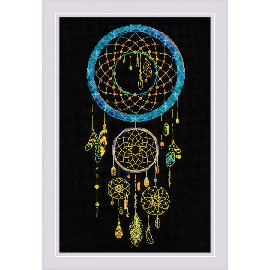 Riolisクロスステッチ刺繍キット No 1803 Dream Catcher ドリームキャッチャー 海外取り寄せ 納期30 60日程度 Riolis1803 Hand Work とりい 通販 Yahoo ショッピング